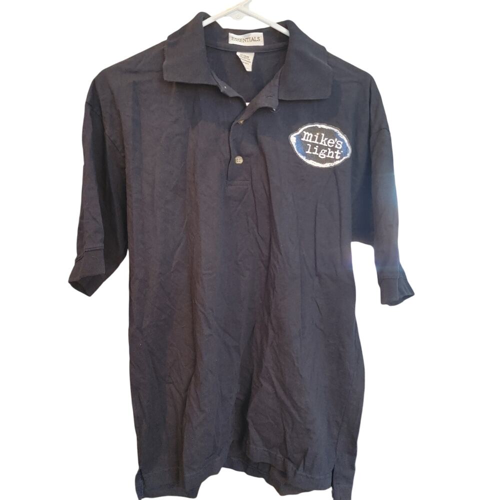 Essentials Men's M Dark Gray Smirnoff Ice Short Sleeve Polo Tee